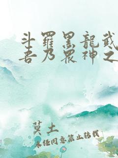 斗罗黑龙武魂 吾乃众神之主