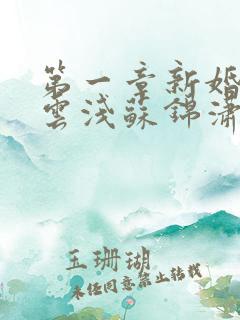 第一章新婚夜顾云浅苏锦潇的小说