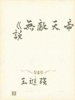 《无敌天帝》小说