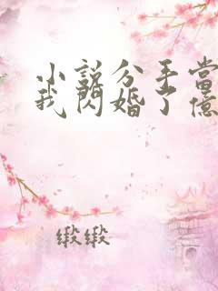 小说分手当天,我闪婚了亿万富豪