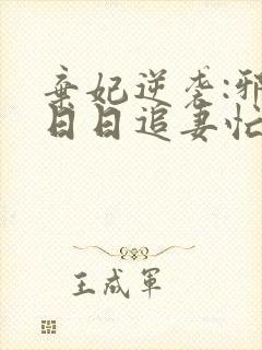 弃妃逆袭:邪王日日追妻忙全本阅读