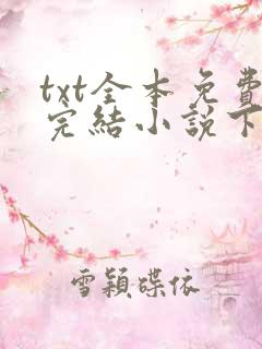 txt全本免费完结小说下载