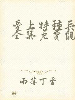 爱上特种兵高清全集免费观看