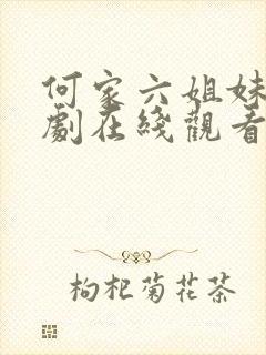 何家六姐妹电视剧在线观看全集免费播放