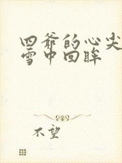 四爷的心尖宠妃雪中回眸