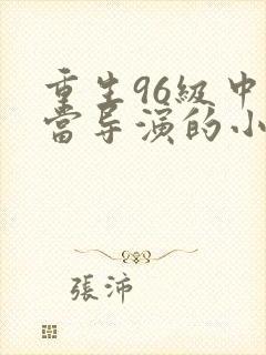 重生96级中戏当导演的小说