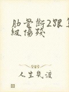 肋骨断2跟算几级伤残