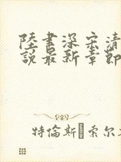 陆聿深宋清越小说最新章节免费阅读