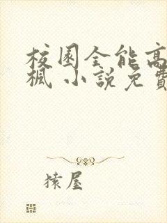 校园全能高手季枫 小说免费阅读