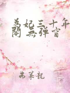 为妃三十年笔趣阁 无弹窗