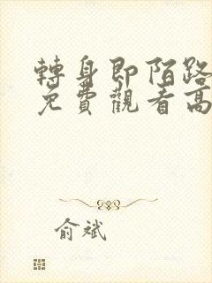 转身即陌路短剧免费观看高清