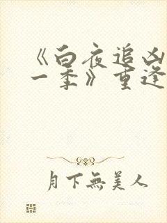 《白夜追凶 第一季》重逢版播出时间最新