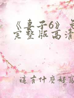 《妻子6》免费完整版高清韩剧