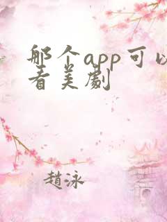 那个app可以看美剧