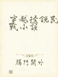 穿越徐锐民国抗战小说