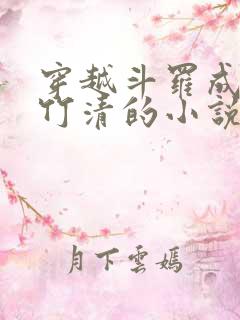 穿越斗罗成为朱竹清的小说