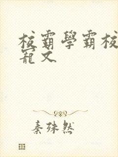 校霸学霸校园甜宠文