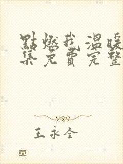 点燃我温暖你全集免费完整观看