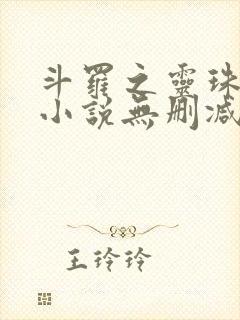 斗罗之灵珠神剑小说无删减