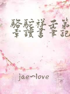 骆驼祥子第16章读书笔记摘抄