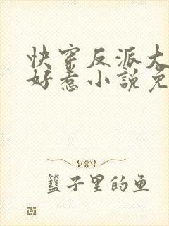 快穿反派大佬不好惹小说免费阅读