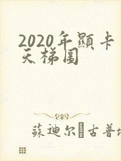 2020年显卡天梯图