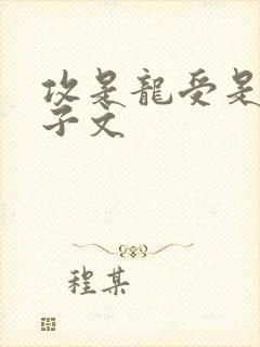 攻是龙受是人生子文