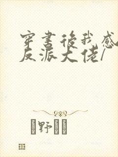 穿书后我感化了反派大佬/