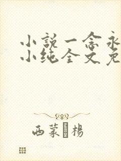 小说一念永恒白小纯全文免费阅读