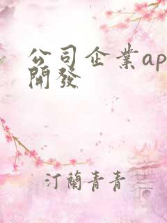 公司企业app开发