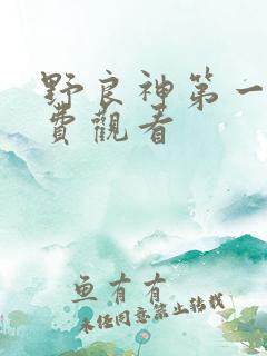 野良神第一季免费观看