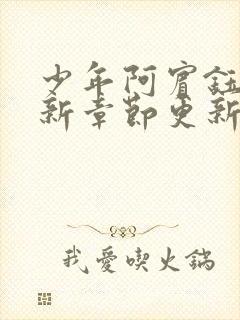 少年阿宾钰慧最新章节更新