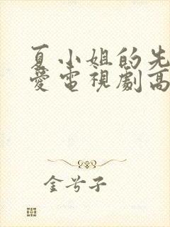 夏小姐的先婚后爱电视剧高清免费观看