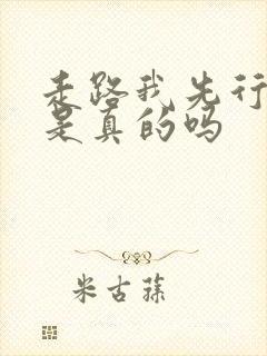 走路我先行赚钱是真的吗