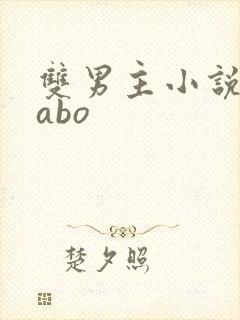 双男主小说推文abo