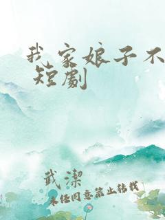 我家娘子不对劲 短剧