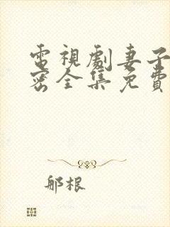 电视剧妻子的秘密全集免费观看