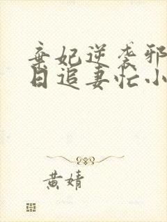 弃妃逆袭邪王日日追妻忙小说最新