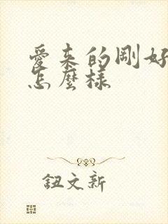 爱来的刚好结局怎么样