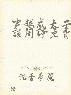 穿越成太子的小说周铮免费阅读