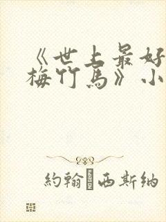 《世上最好的青梅竹马》小说