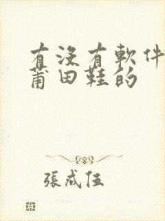 有没有软件专卖莆田鞋的