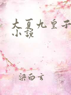 大夏九皇子夏天小说