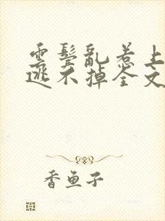 云鬓乱惹上权臣逃不掉全文免费