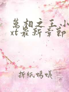 万相之王小说txt最新章节