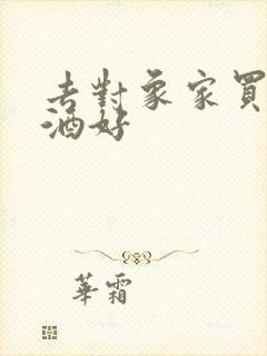 去对象家买什么酒好