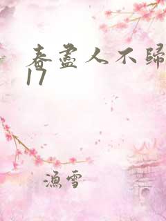 春尽人不归短剧17