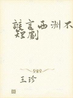 谁言西洲不知意 短剧
