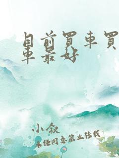 目前买车买什么车最好