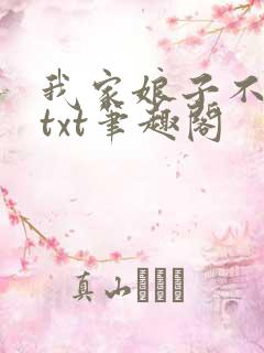 我家娘子不对劲txt笔趣阁